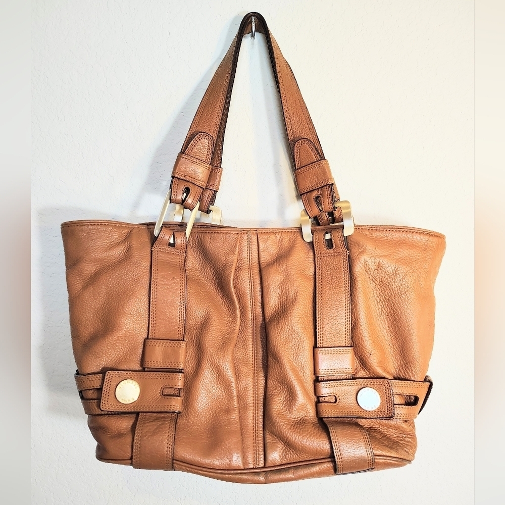 Michael Kors Tan Leather Tote Bag